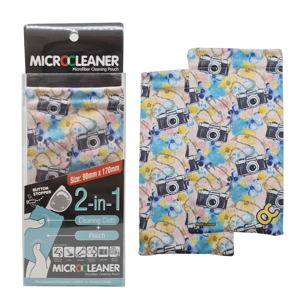MICROFIBER CLEANING POUCH - TRAVEL