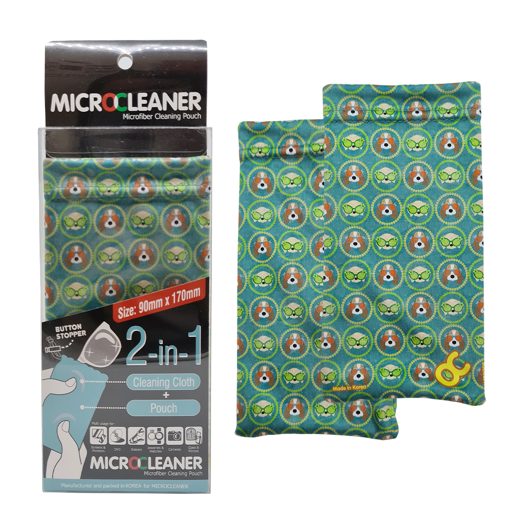 MICROFIBER CLEANING POUCH - PUPPY