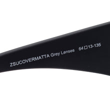 Load image into Gallery viewer, MATT BLACK POLARIZED COVER SUN GLASSES POLARIZED GREY
